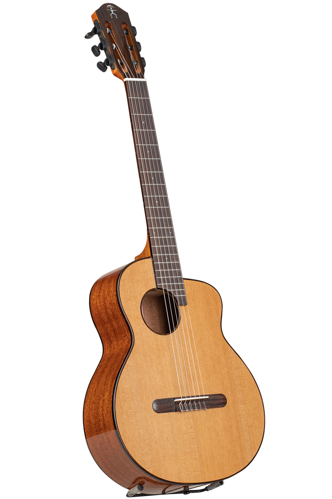 限定SALE高品質aNueNue Bird guitar MN 14 ナイロン弦(トップ シダー単板)セミハードケース付き 本体